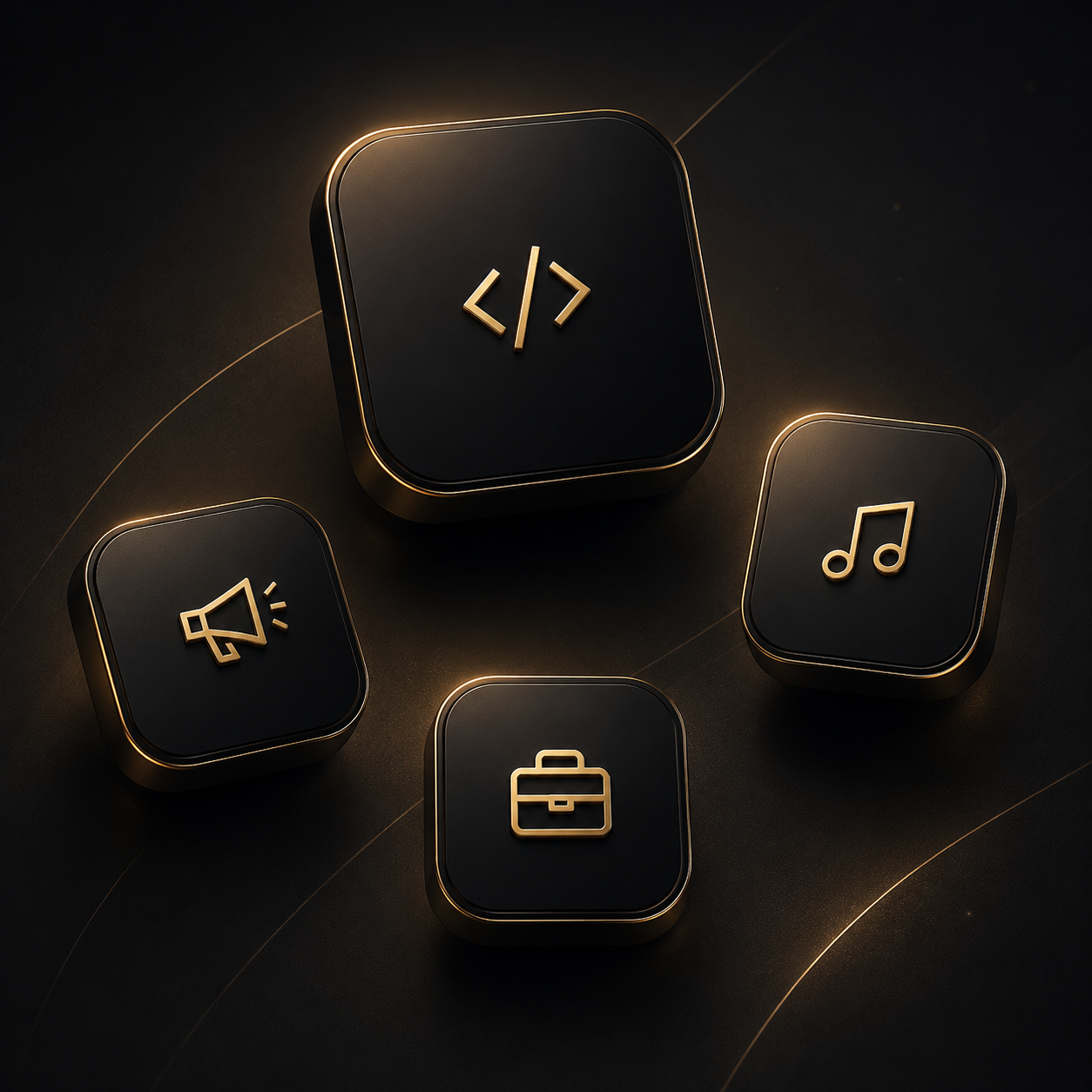 Code, marketing, client work, and music